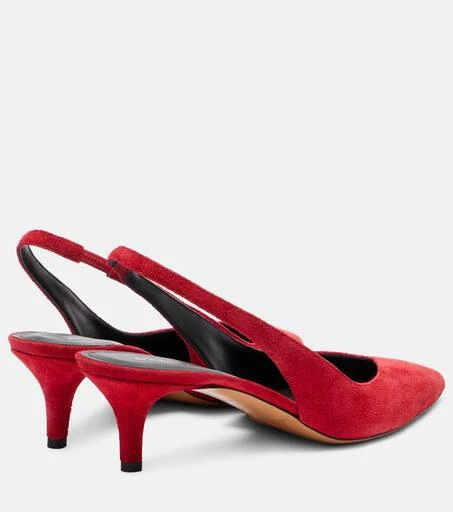 Isabel Marant Padim suede slingback pumps 2