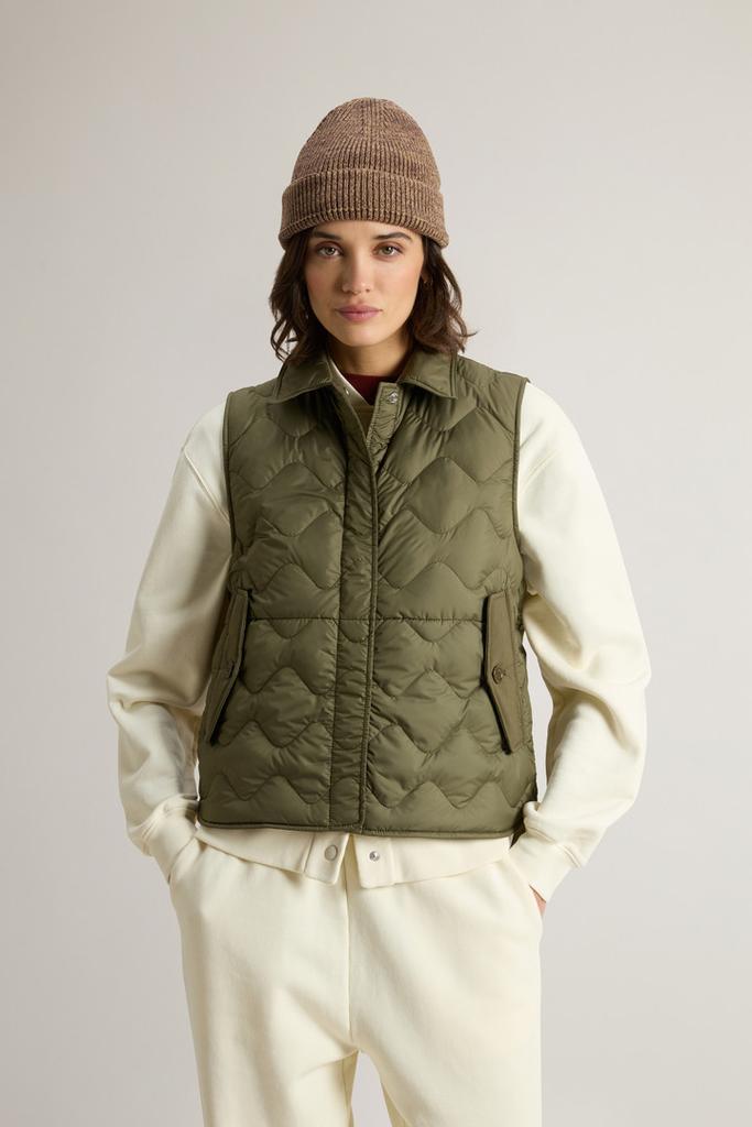 Woolrich Quilted Microfiber Heritage Vest - Women - Multicolor