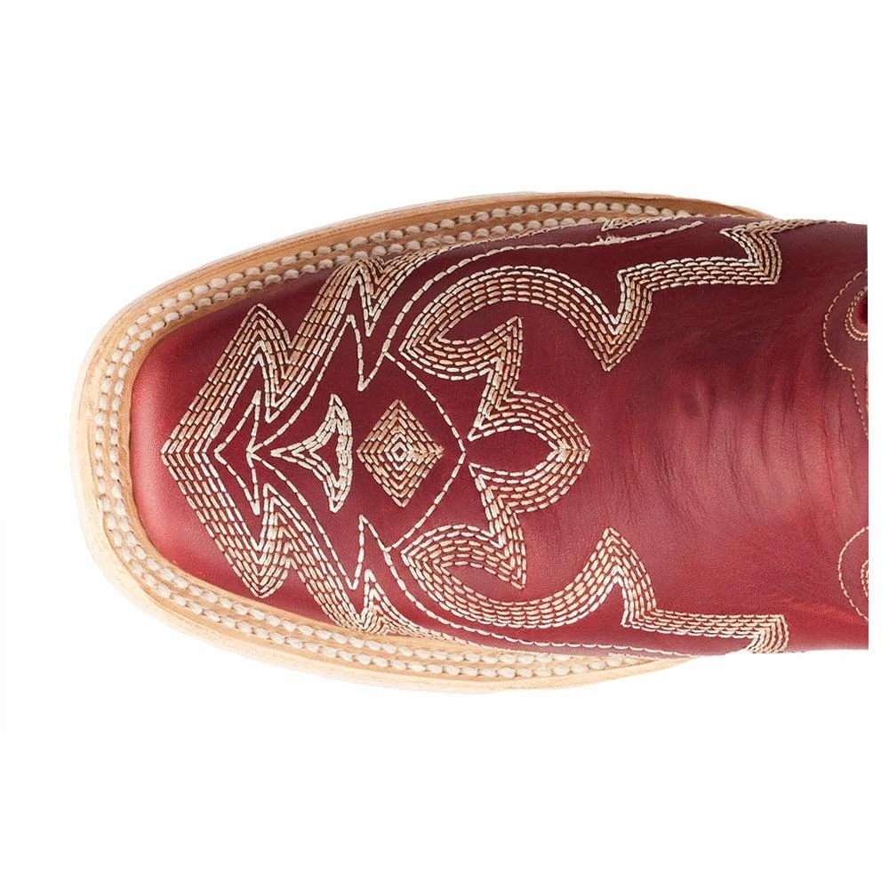 LANE Saratoga Embroidered Square Toe Cowboy Boots 4