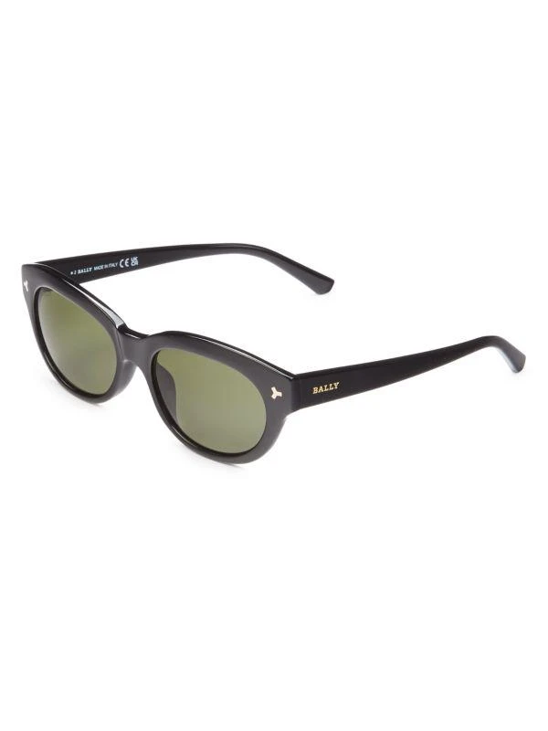 Bally 54MM Oval Sunglasses 2