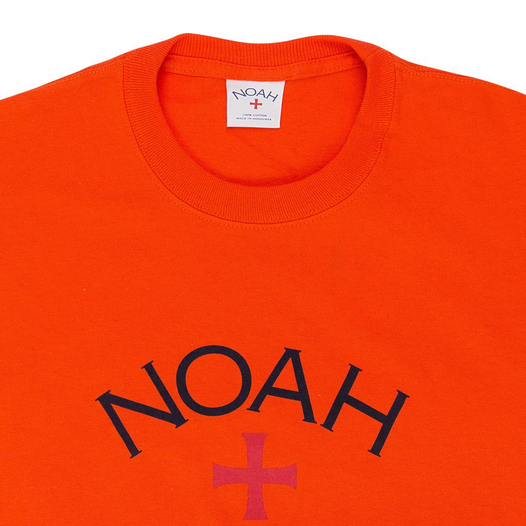 Noah CORE LOGO ORANGE T-SHIRT