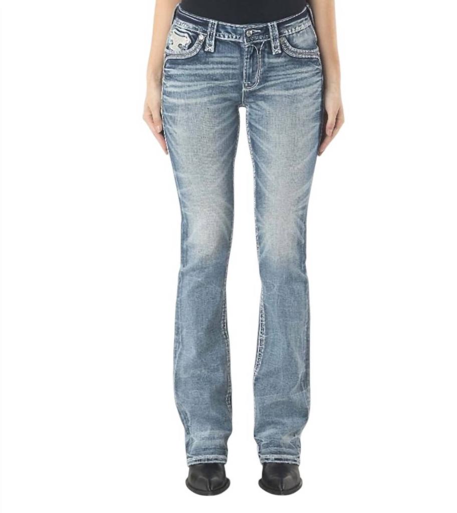 Rock Revival Rock Revival - Kaia Boot Cut Fashion Jeans - "32 Inseam