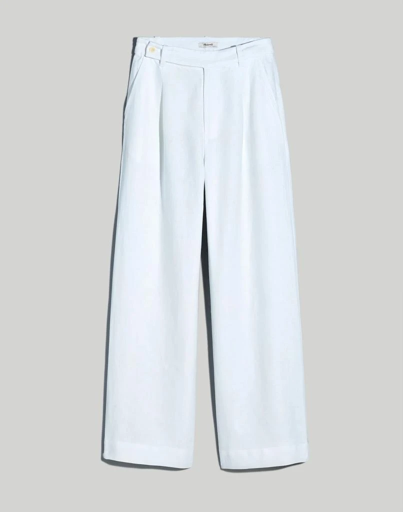 Madewell The Plus Harlow Wide-Leg Pant in 100% Linen 6
