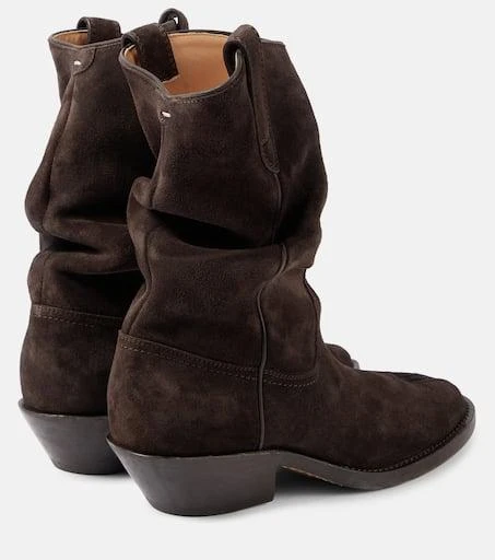 MAISON MARGIELA Tabi suede cowboy boots 3