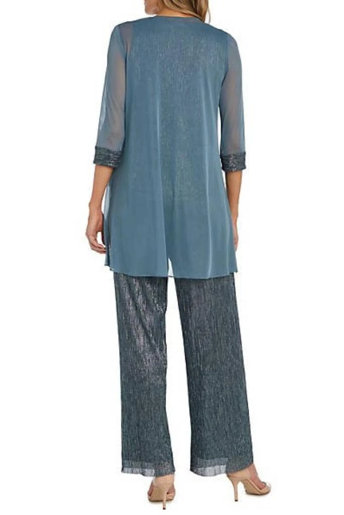 R&M Richards R&M Richards - 3-Piece Jacket Tank Pants Evening Set 2