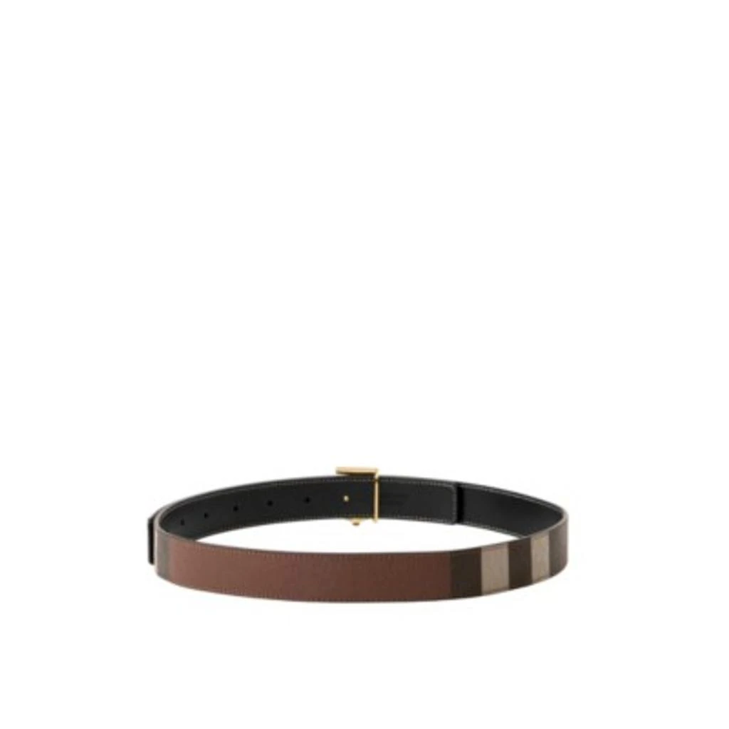 Burberry Reversible check TB belt 3