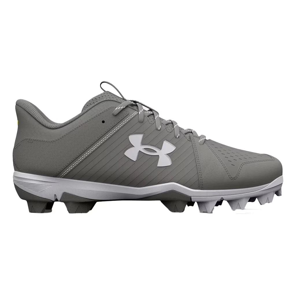 Under Armour Leadoff 3025589-101 Men's US Gray Low RM Baseball Cleats ZAP641