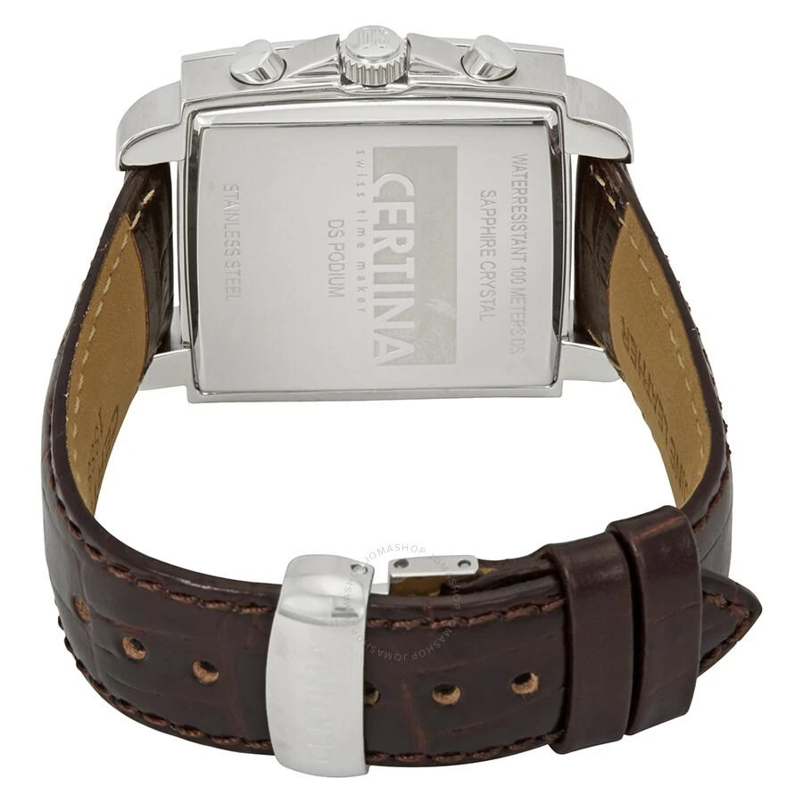 Certina DS Podium Chronograph Brown Dial Ladies Watch C001.317.16.297.00 3