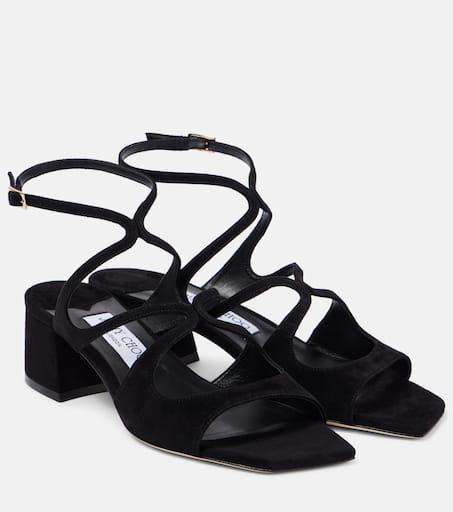 ジュニオール Jimmy Choo Azilia 45 suede sandals - Sandals - Compare Prices from