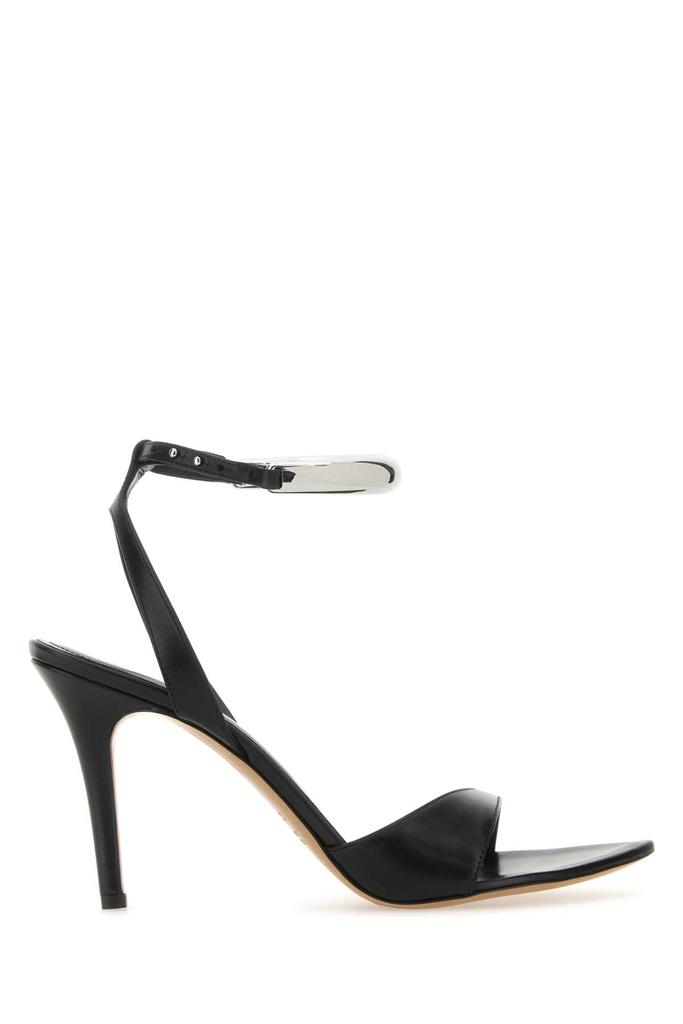 サンダル・ミュール Isabel Marant Black Leather Yluan Sandals Isabel Marant BLACK LEATHER YLUAN SANDALS - Sandals