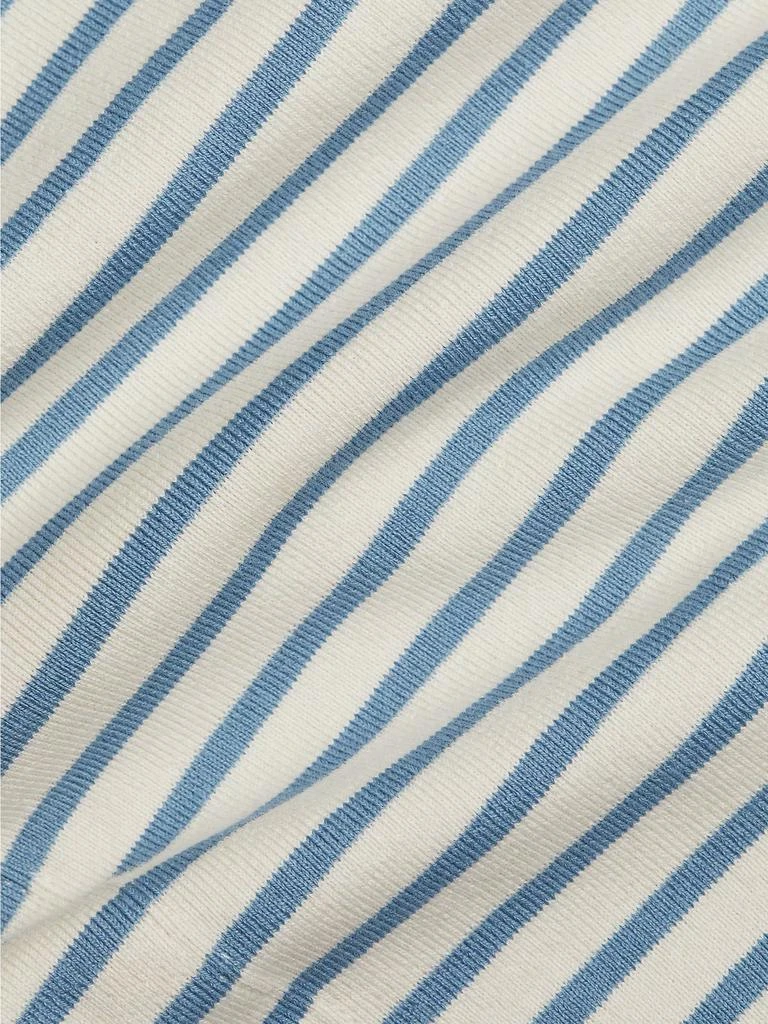 Tanya Taylor Whitney Striped Long-Sleeve Top 7