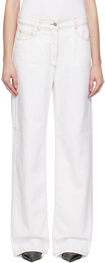 Saks Potts White Salma Jeans