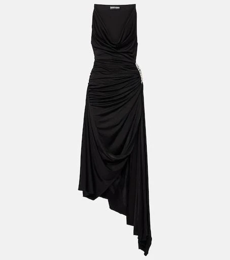 bec and bridge dominique asymmetrical dress David Koma Asymmetric ruched mini dress – Luisa World