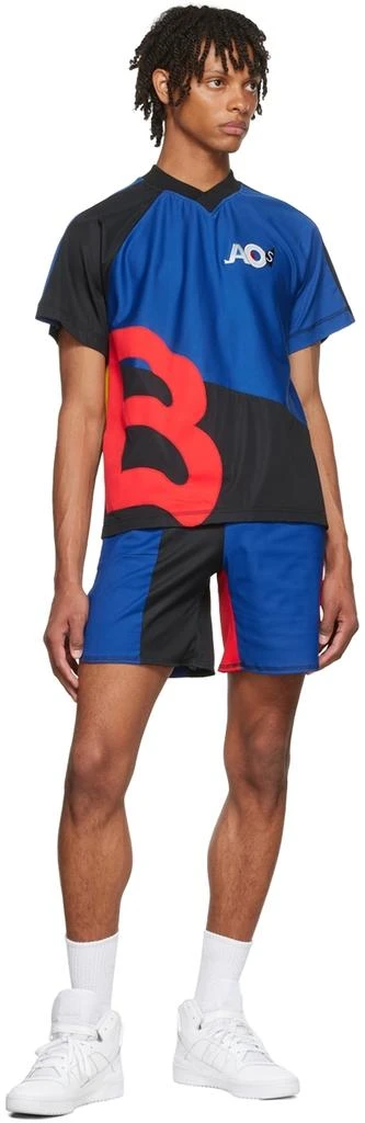 Bethany Williams Blue Recycled Polyester T-Shirt 4