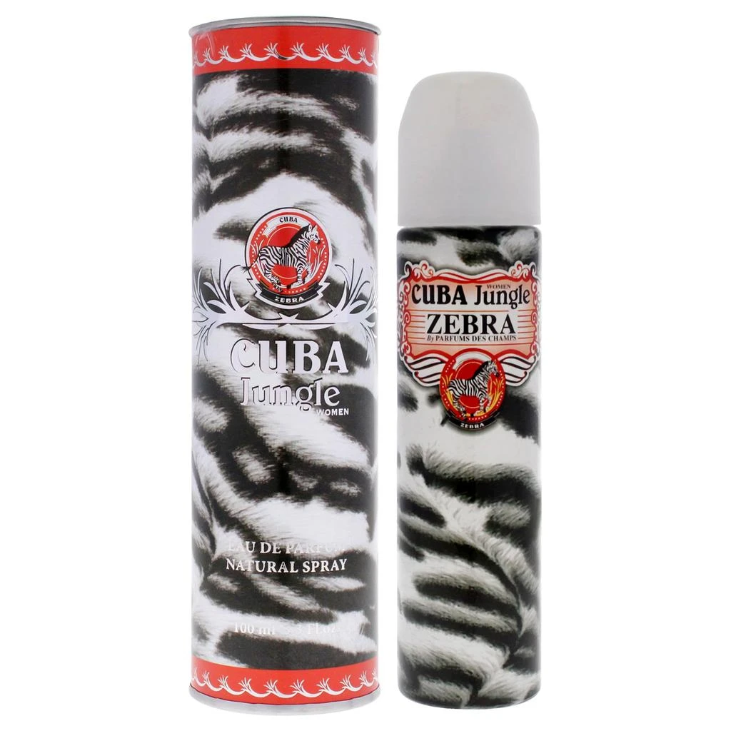 cuba Jungle Zebra by  for Women - 3.3 oz EDP Spray 1