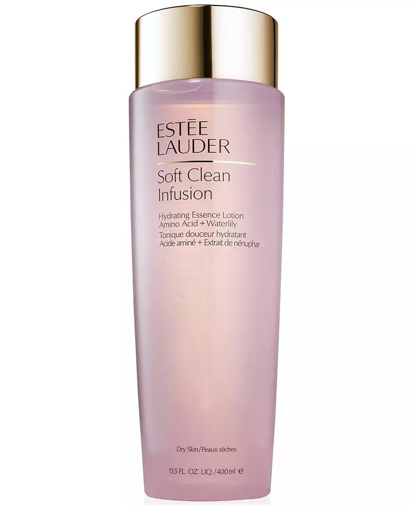 Estée Lauder Soft Clean Infusion Hydrating Essence Lotion With Amino Acid & Waterlily, 13.5 oz.