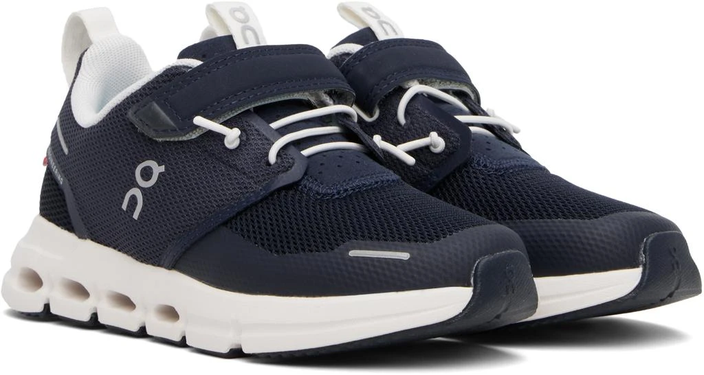 On Little Kids Navy Cloud Play Sneakers 4