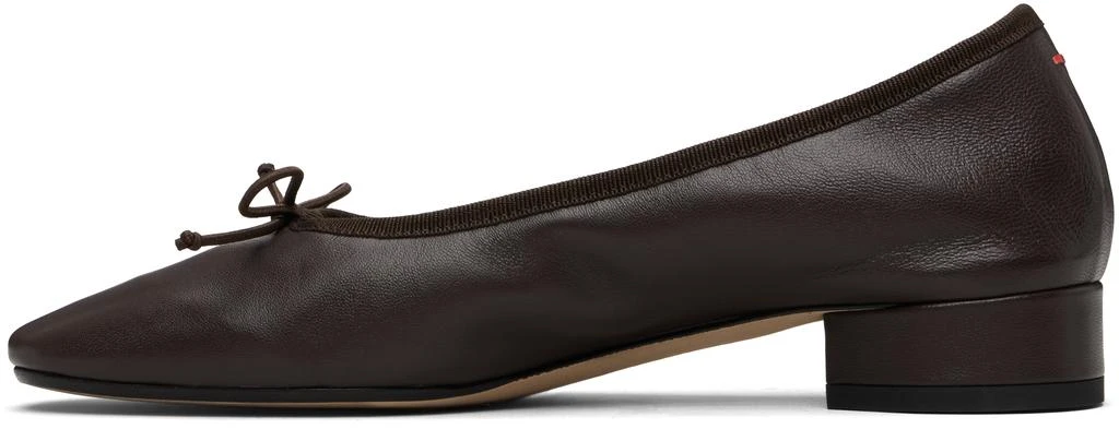 AEYDE Burgundy Onda Heels 3