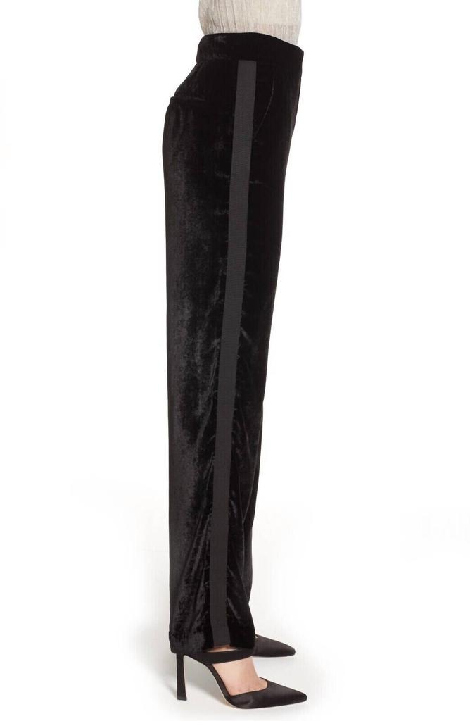 Chelsea28 Chelsea28 - Velvet High Rise Wide Leg Trousers