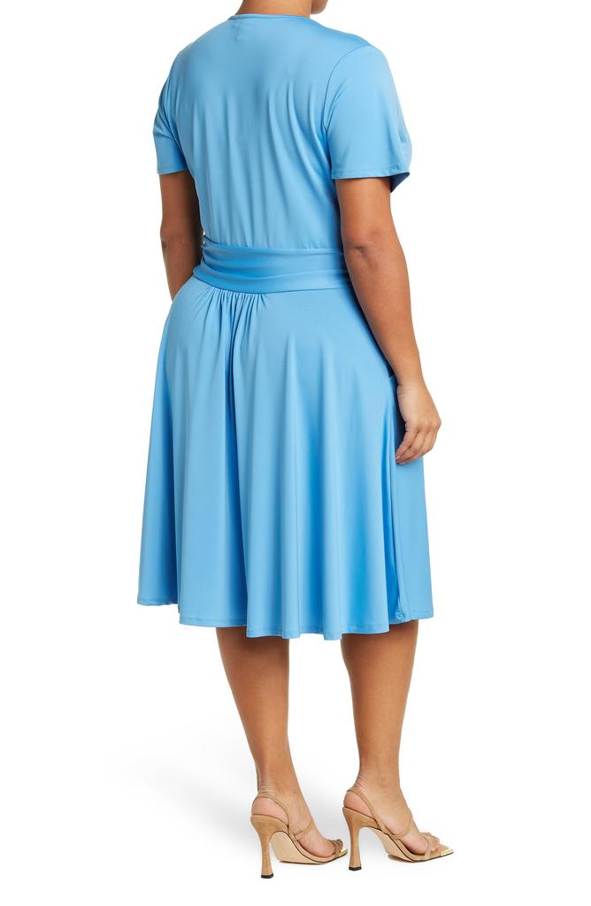 Love by Design Mallory Short Sleeve Wrap Dress