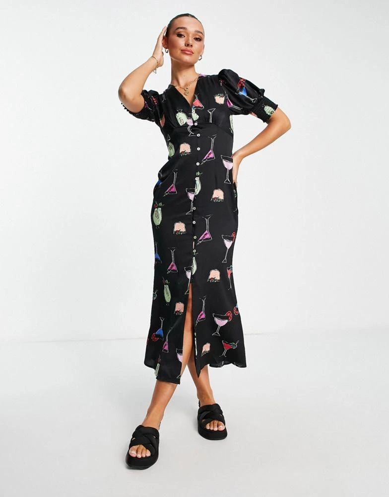 Shop Never Fully Dressed cocktail lindos midi dress in black on Sale at  BeyondStyle  Get 59% Off Never Fully Dressed cocktail lindos midi dress in  black with Limited-Time Flash Deals, Exclusive