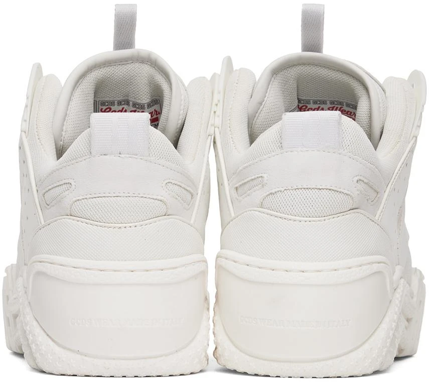 GCDS White Skate Sneakers 2