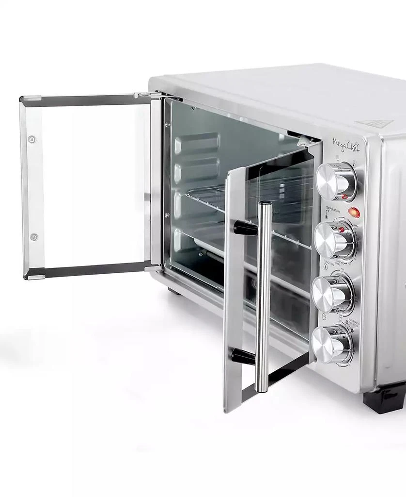 MegaChef 30 Quart French Door Multi-Function Electric Toaster Oven 5