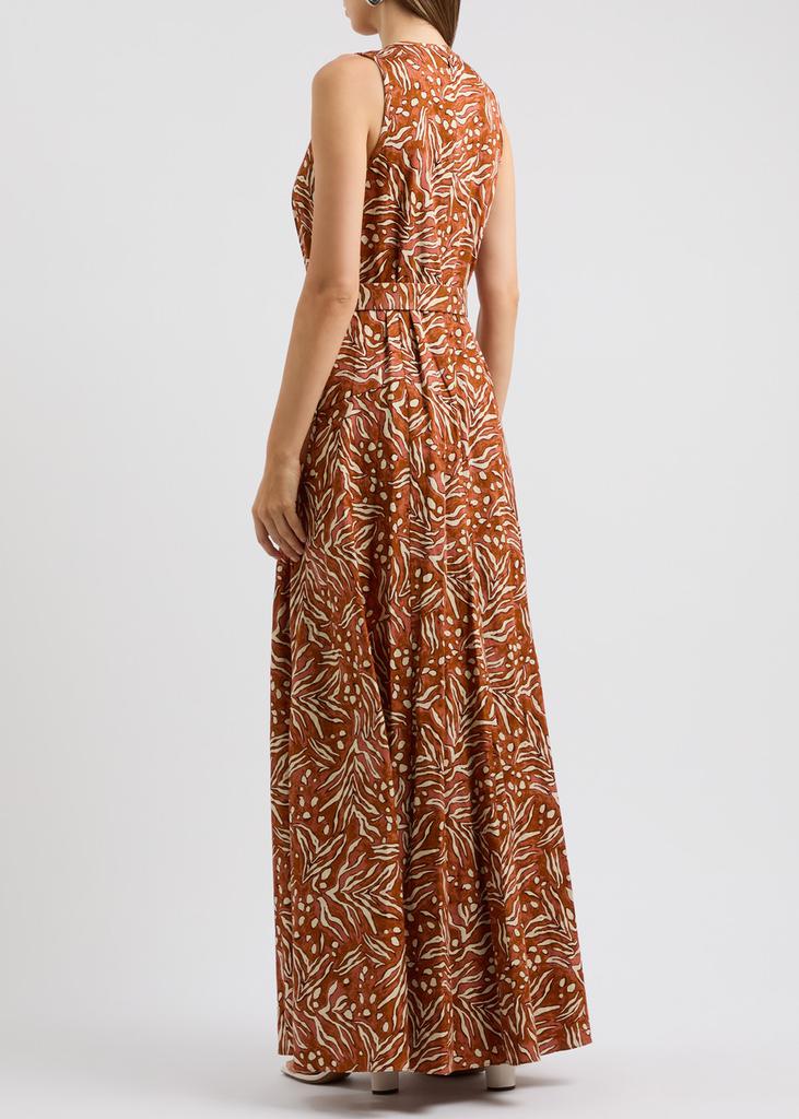 【Diane von Furstenberg】 Cateプリントコットン maxiドレス DIANE VON FURSTENBERG Tessa printed cotton-jacquard maxi