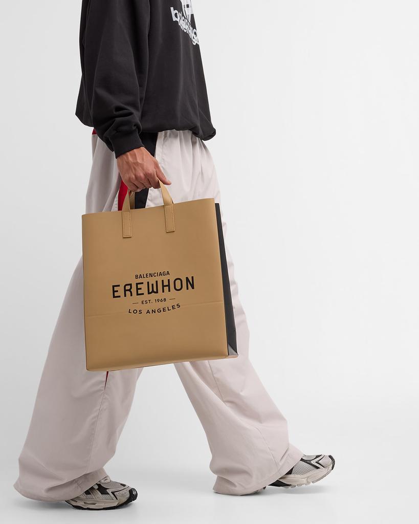 Balenciaga x Erewhon® Los Angeles Men's Tote Bag in Leather - Tote