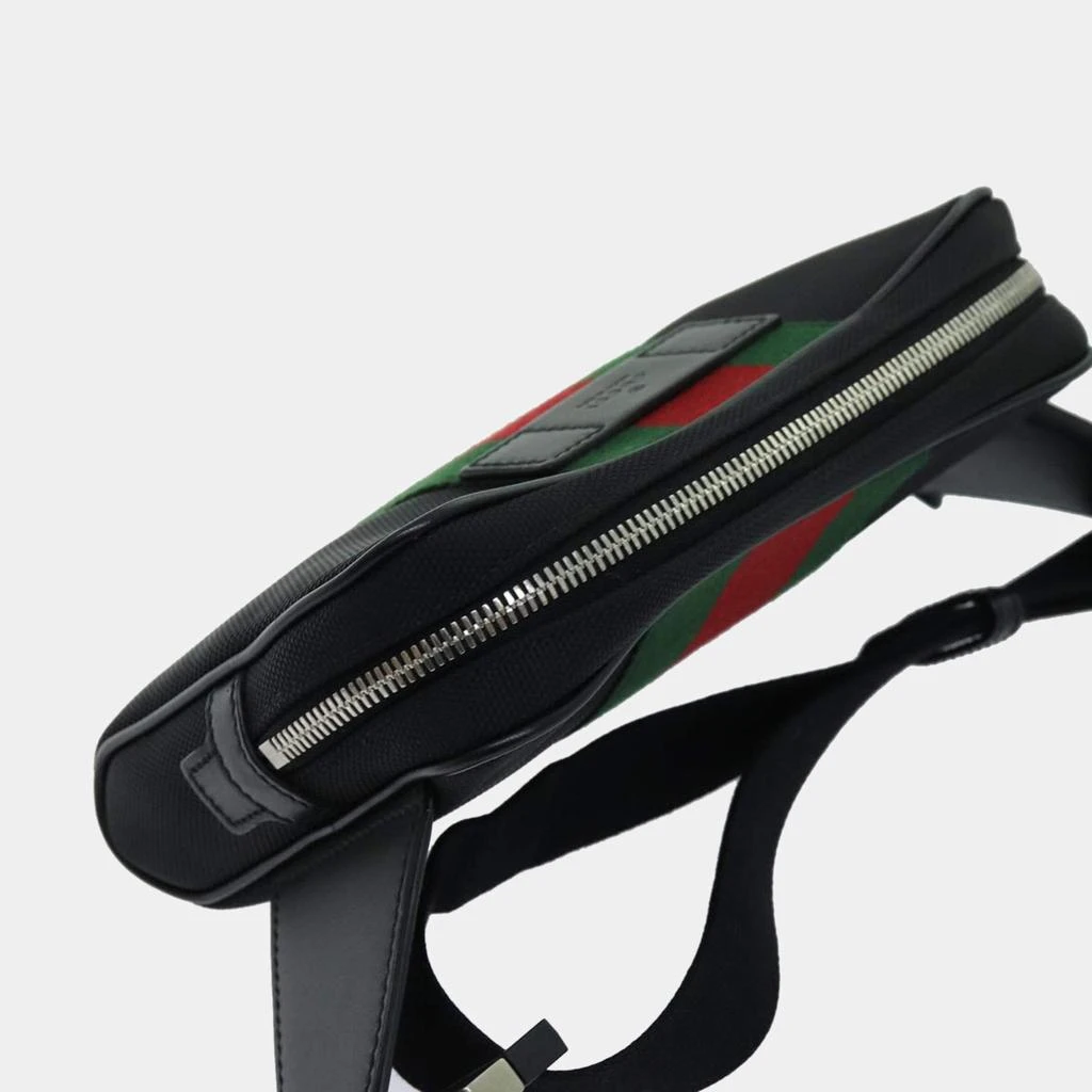 Gucci Gucci Black Canvas Web Belt bag 4