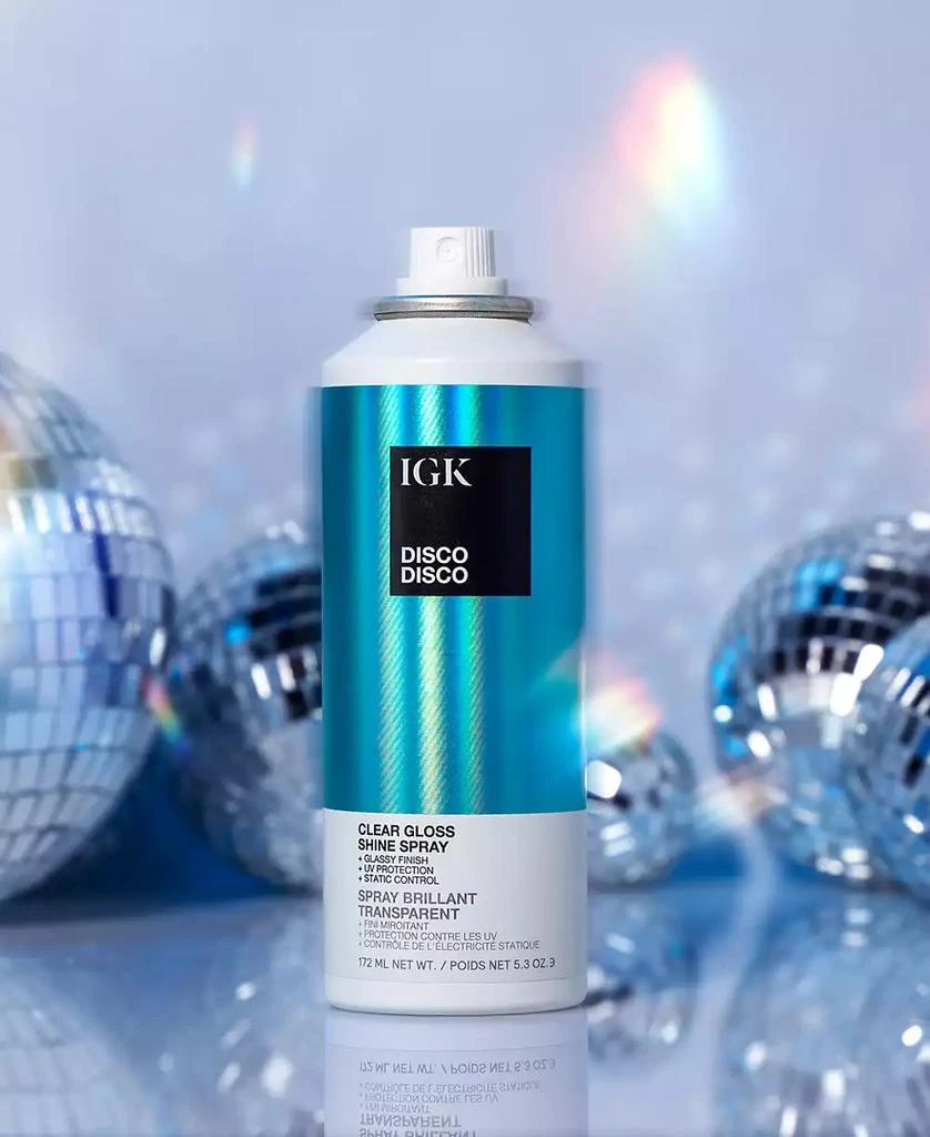 IGK Hair Disco Disco Clear Gloss Shine Spray, 5.3 oz. 3
