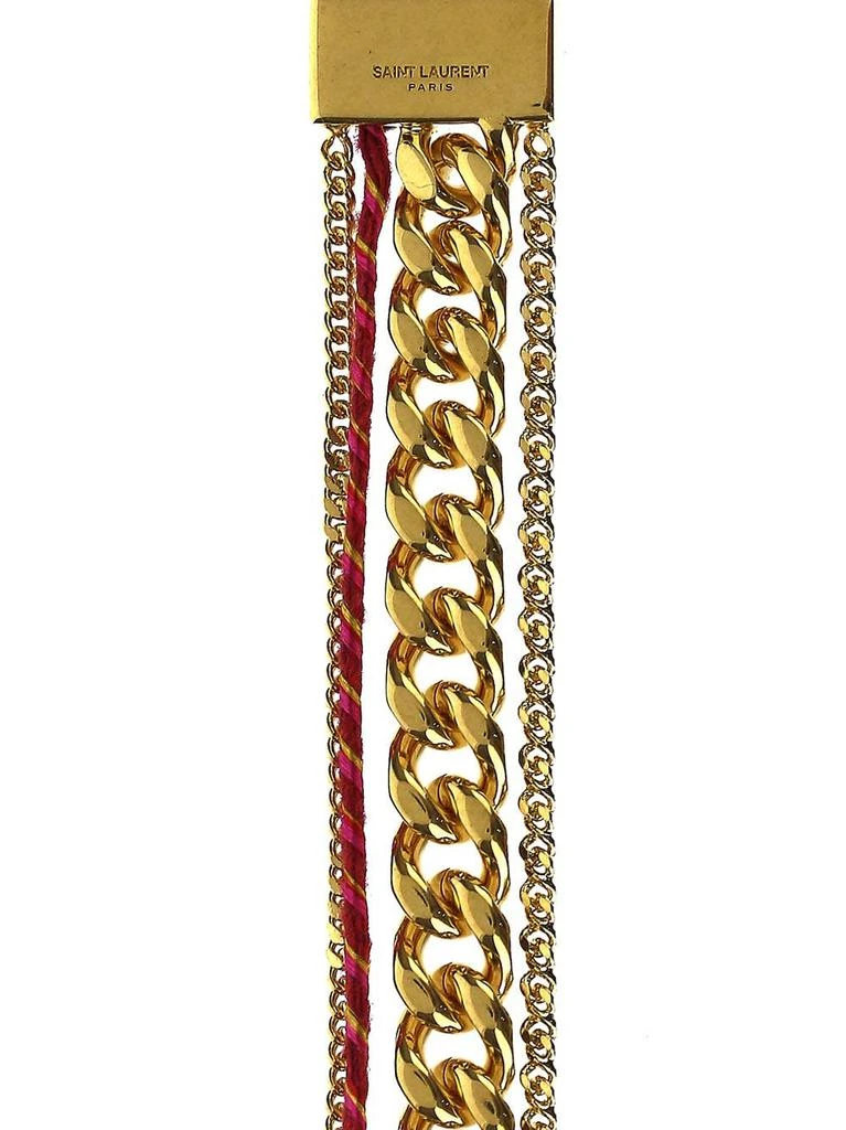 Saint Laurent Gold-Tone Bracelet 2