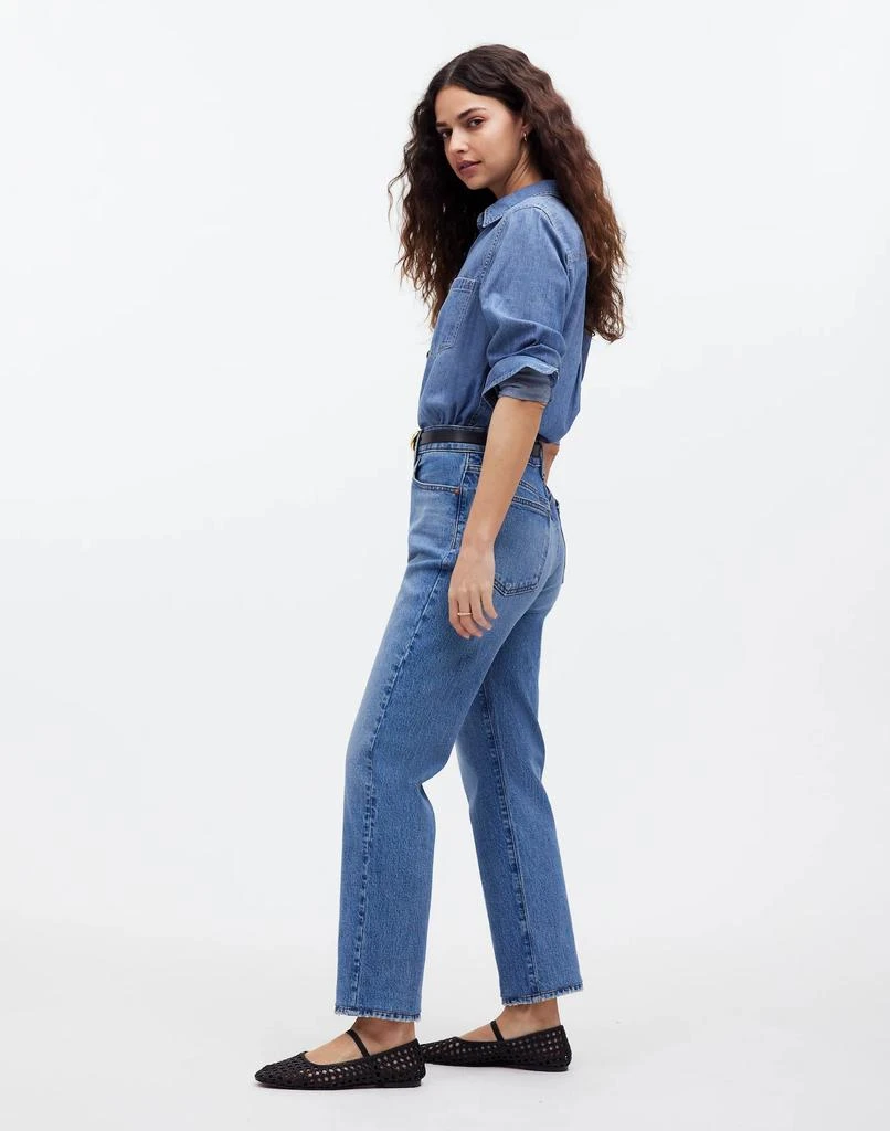 Madewell The '90s Straight Crop Jean 3
