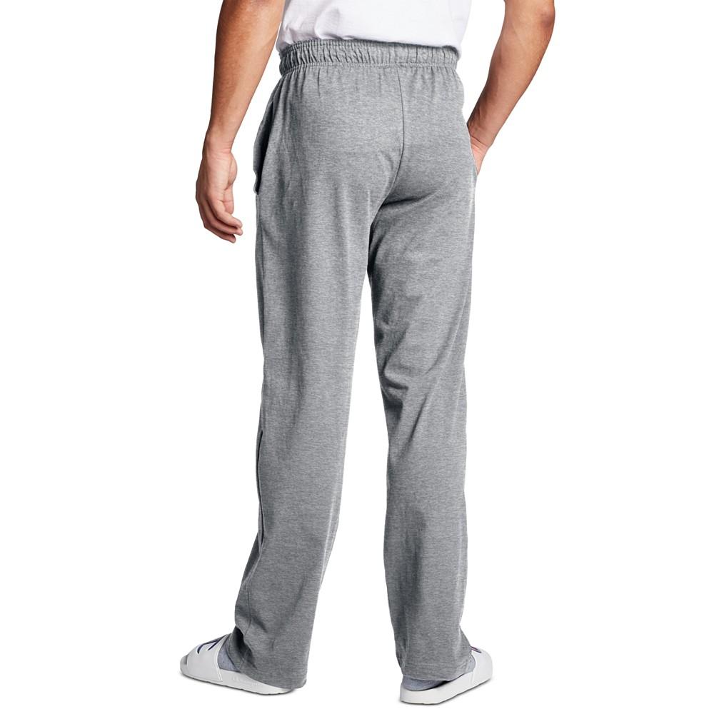 Champion Men's Jersey Open-Bottom Pants