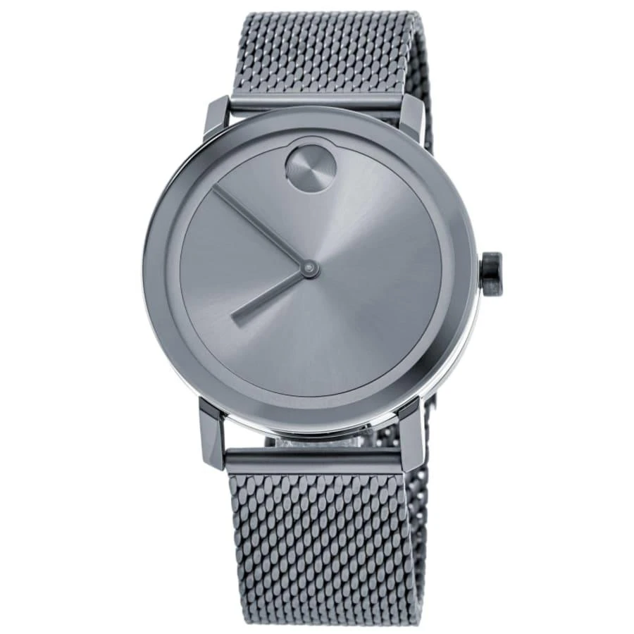 Movado Bold Evolution Quartz Grey Dial Steel Men's Watch 3600902 1