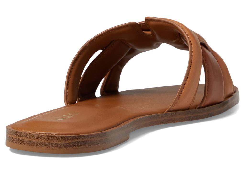 【ALDO】 ★ スライド サンダル ★ ELENAA ★ BROWN elenaa_brown_210-001-