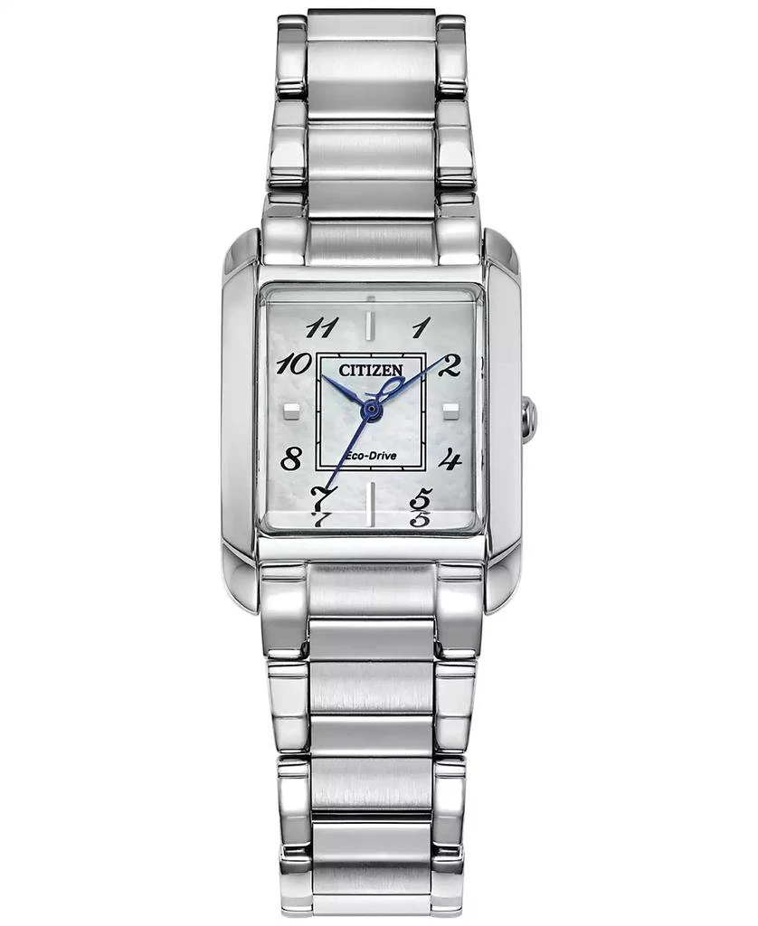 Citizen Eco-Drive Women's Bianca Stainless Steel Bracelet Watch 28mm 1