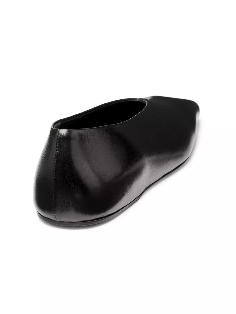 Jil Sander Leather Ballerina Flats 3