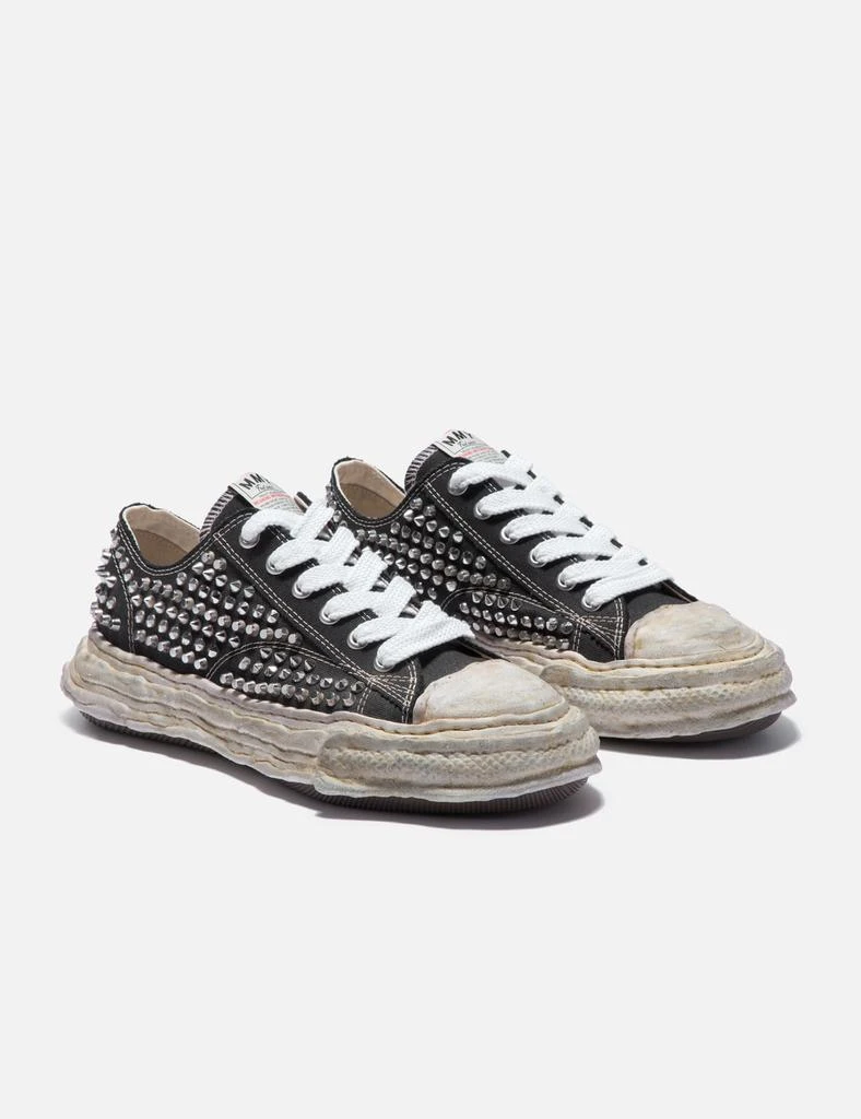 Maison MIHARA YASUHIRO PETERSON 23 / ORIGINAL SOLE STUDDED CANVAS LOW-TOP SNEAKER 4