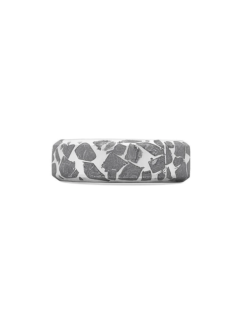 David Yurman Meteorite Band Ring in Sterling Silver, 8.5MM 3