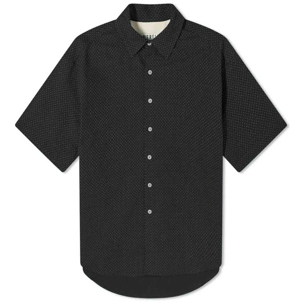 Merely Made Merely Made Sashiko Oversized Short Sleeve Shirt 1