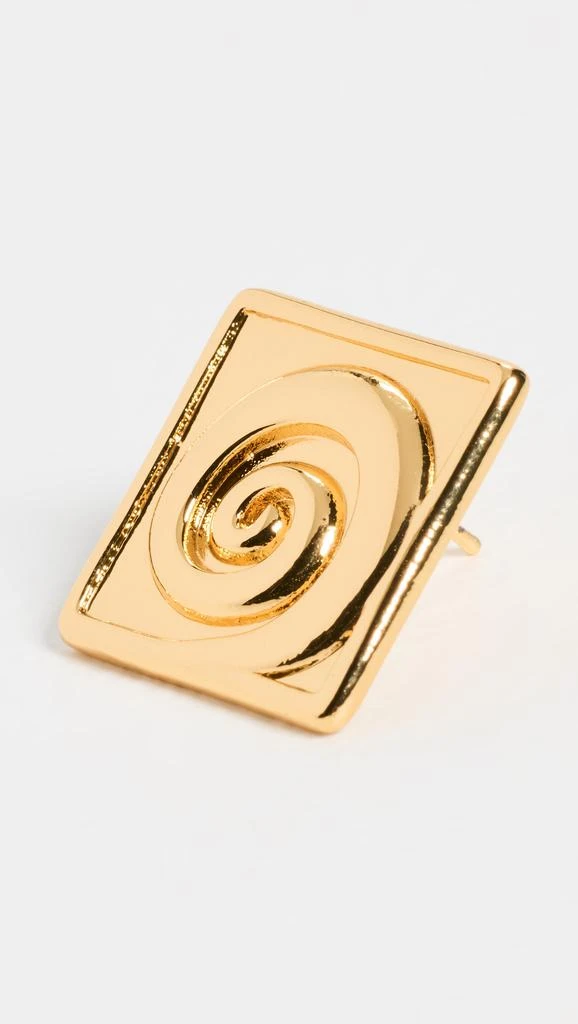 Anni Lu Swirly Square Earrings 3