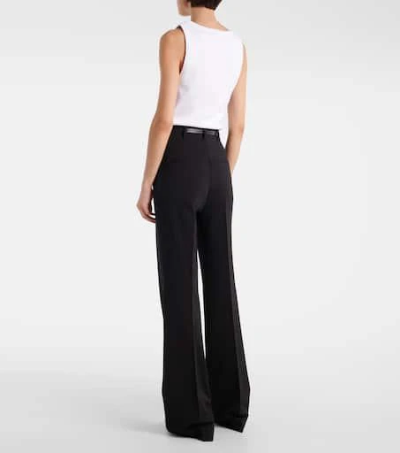 Max Mara Texas high-rise flared pants 3