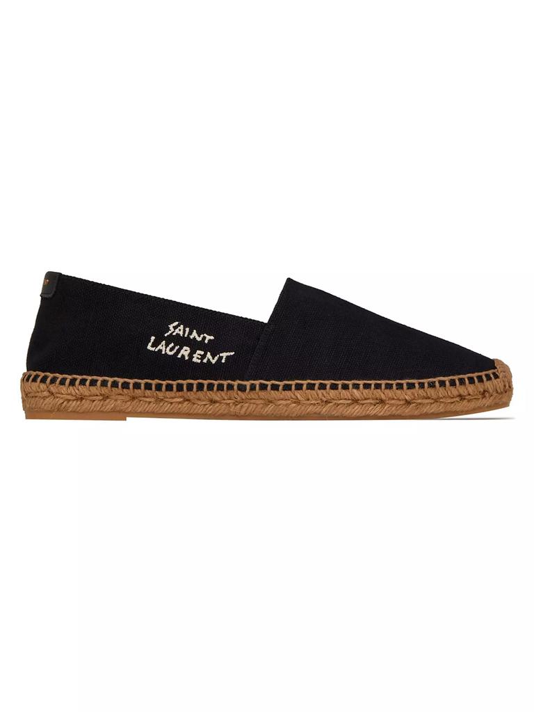 【関税＆送料込み】Saint Laurent Signature Canvas Espadrill Saint Laurent embroidered espadrilles in canvas | Saint