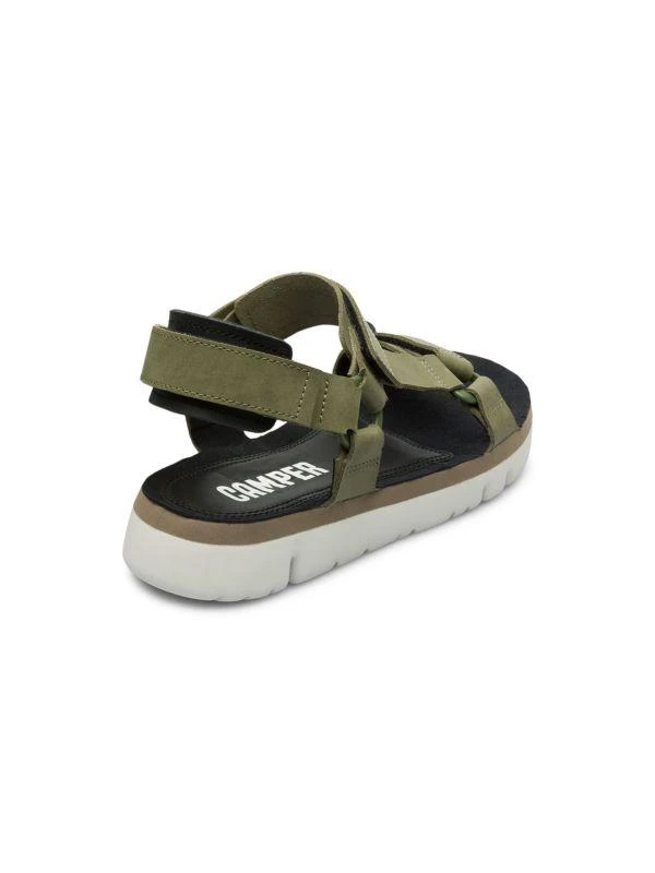 Camper Oruga Touch Strap Leather Sandals 3