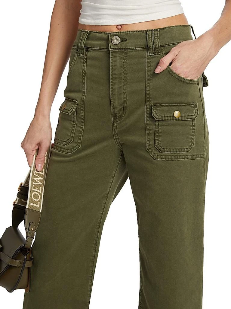 FRAME Utilitarian Stretch-Cotton Pants 6
