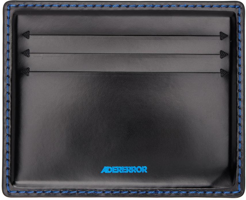 ★人気★【ADERERROR】★Tetraight Card holder Product. 119★ ADER error Black Tetraight Product. 119 Card Holder - Bags