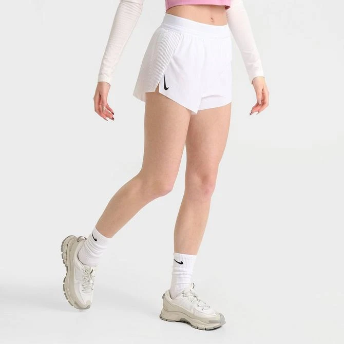 NIKE Women's Nike AeroSwift Dri-FIT ADV Mid-Rise 3 Inch Brief-Lined Shorts 5