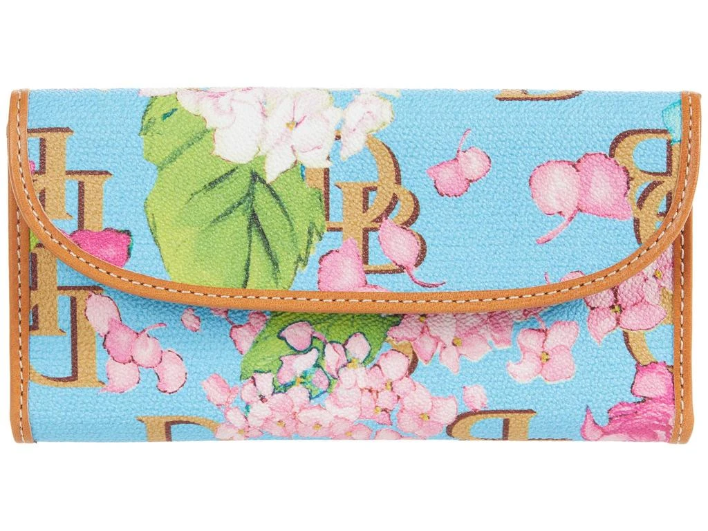 Dooney & Bourke Hydrangea Monogram Continental Clutch 1