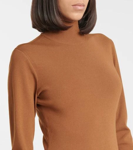 Zeynep Arçay Side-slit knit minidress 4